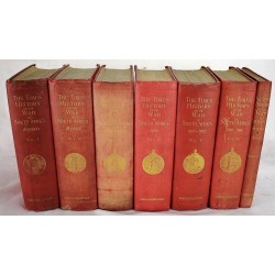The Times History of the War in South Africa, 1899-1902. Complete 7 Volume Set.
